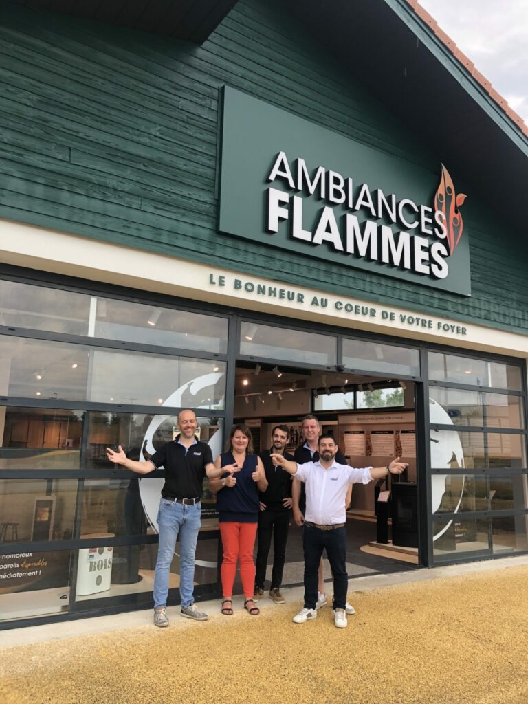 ambiances flammes franchise cholet